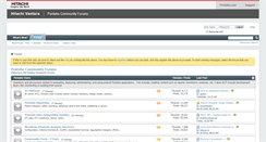 Desktop Screenshot of forums.pentaho.com